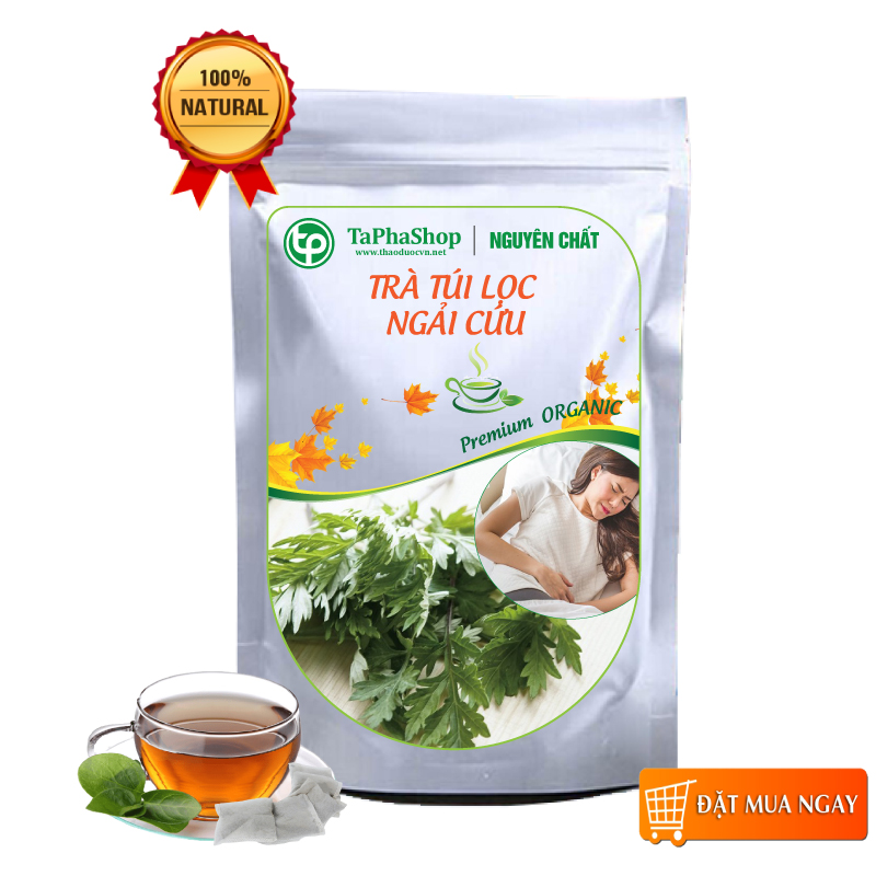 Vì sao trà túi lọc ngải cứu cải thiện hệ tiêu hóa hiệu quả ?