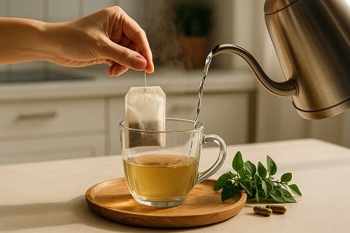 Lưu ý khi dùng trà túi lọc cà gai leo hiệu quả