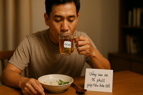 Tác dụng của trà túi lọc chè dây đối với hệ tiêu hóa