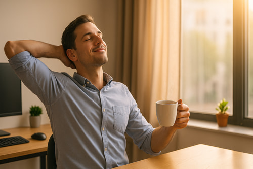 Vì sao trà túi lọc dây thìa canh giúp giảm stress cho dân công sở ?