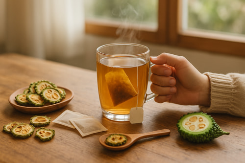 Vì sao cần quan tâm đến cách pha trà túi khổ qua rừng ?