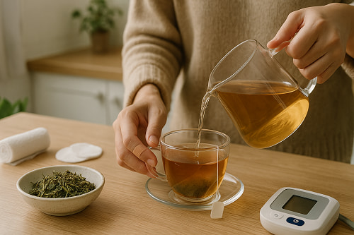 Vì sao cần quan tâm đến thời điểm uống trà cỏ mực ?