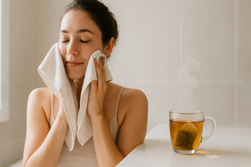 Trà túi lọc khổ qua rừng giúp làm đẹp da không ?