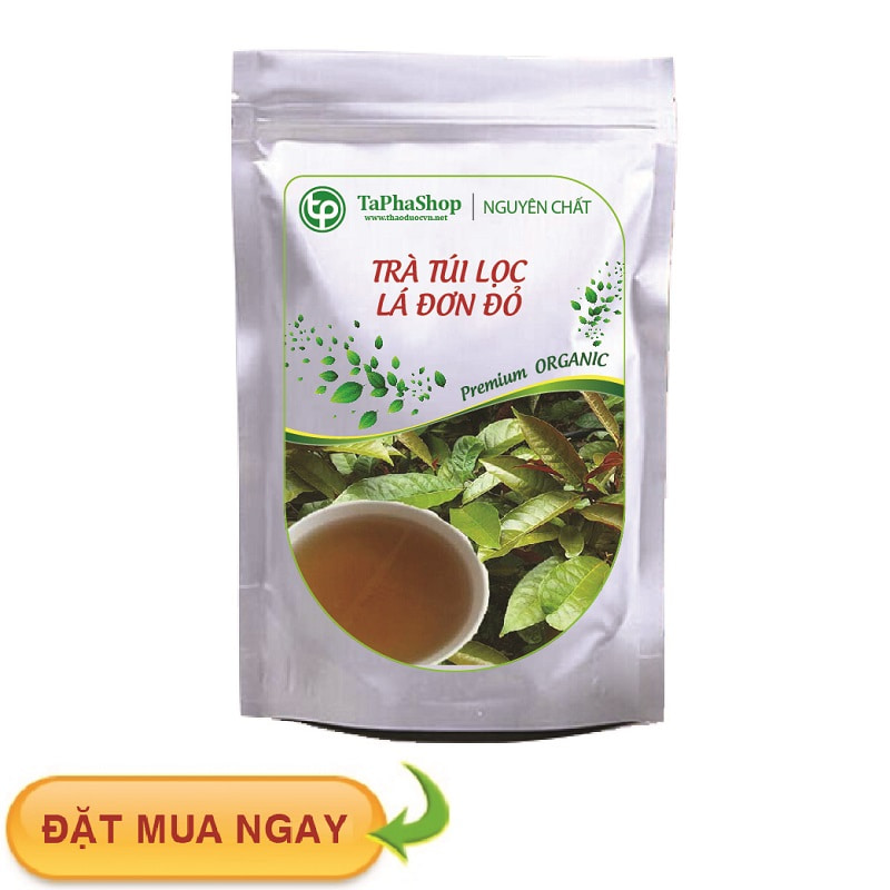 Trà túi lọc lá đơn đỏ tại TP.HCM
