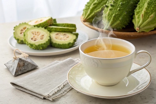 Uống trà túi lọc khổ qua rừng mỗi ngày có tốt không ?