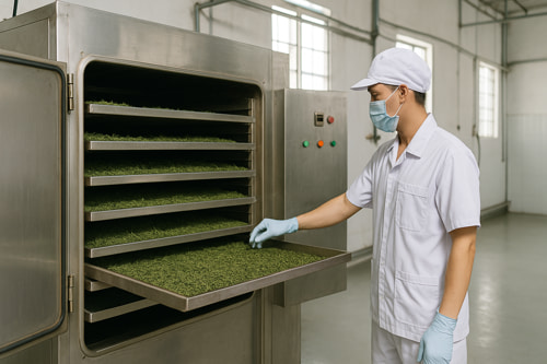 Quy trình sấy khô giảo cổ lam đạt chuẩn