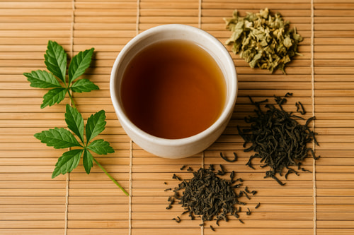 Hương vị của trà túi lọc giảo cổ lam