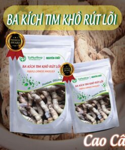 Hướng dẫn sử dụng ba kích tím khô rút lõi hỗ trợ điều trị yếu sinh lý tại nhà 