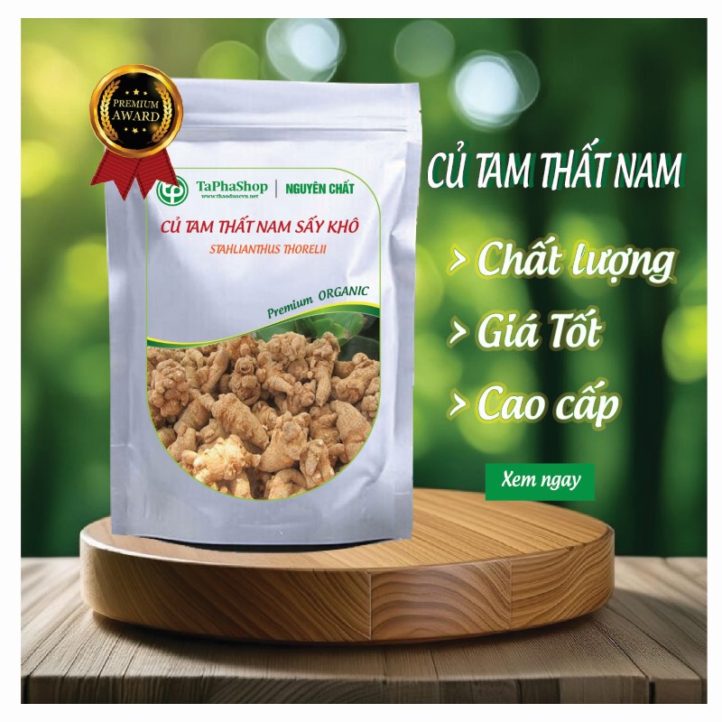 Củ tam thất nam tại Thảo Dược Tấn Phát
