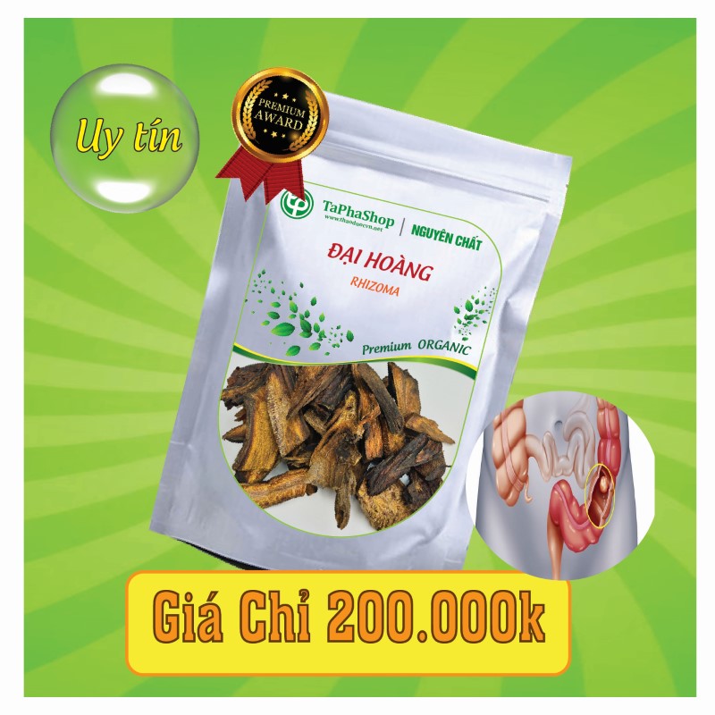 Hướng dẫn cách sử dụng đại hoàng hỗ trợ điều trị táo bón