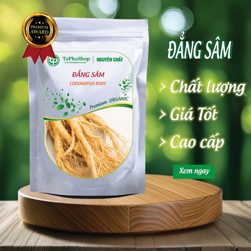 Giới thiệu về đẳng sâm Tấn Phát 