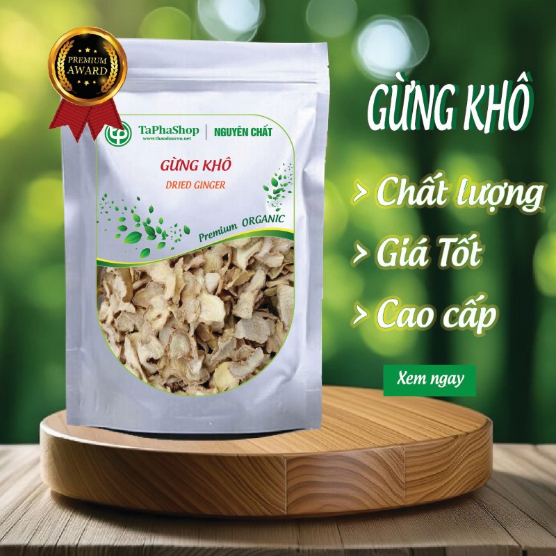 Gừng khô của Thảo Dược Tấn Phát