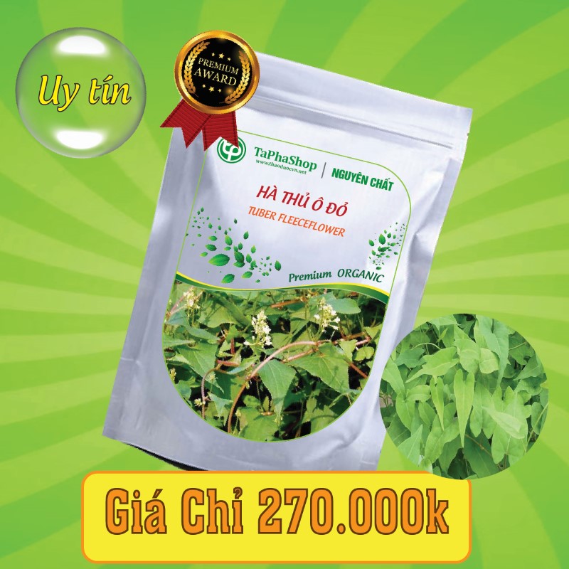 Công dụng nổi bật của hà thủ ô đỏ trong việc hỗ trợ điều trị tóc bạc sớm
