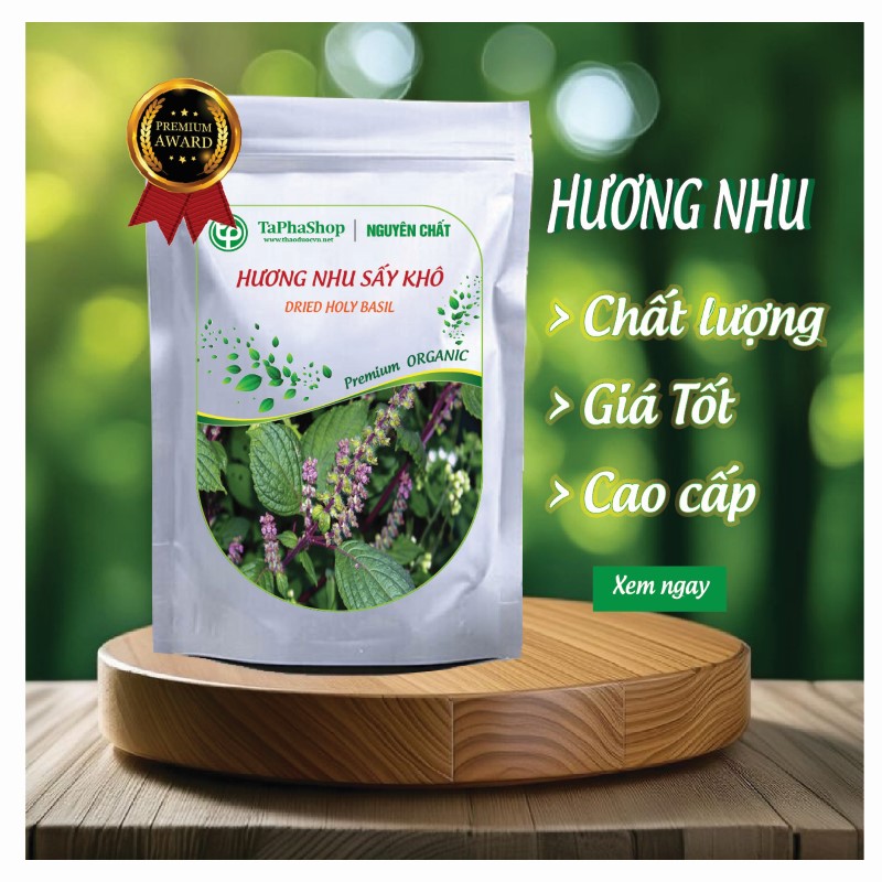 Giới thiệu sản phẩm hương nhu sấy khô Tấn Phát