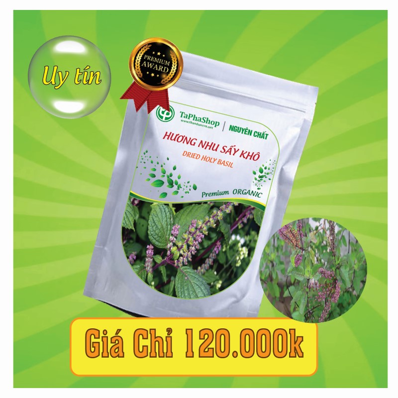 Công dụng của hương nhu sấy khô trong việc điều trị cảm cúm