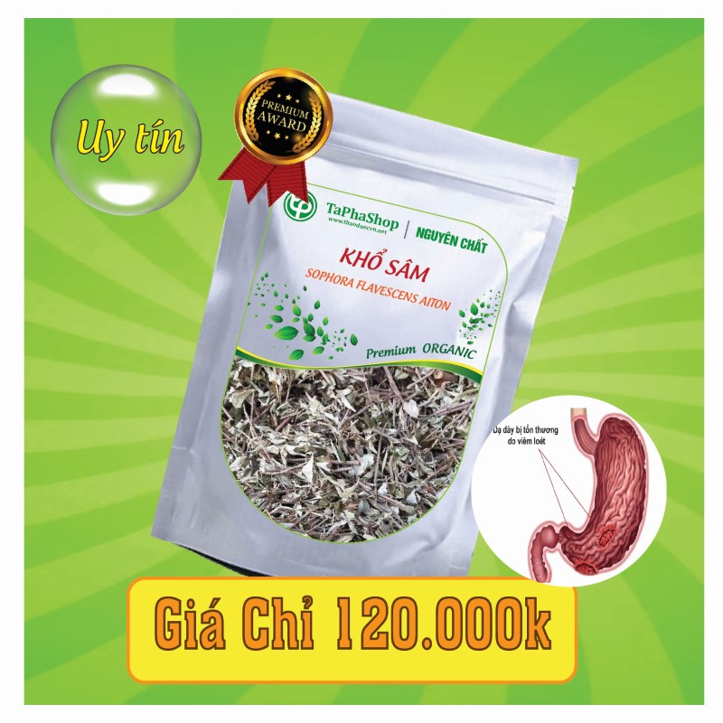 Hướng dẫn sử dụng khổ sâm điều trị viêm loét dạ dày