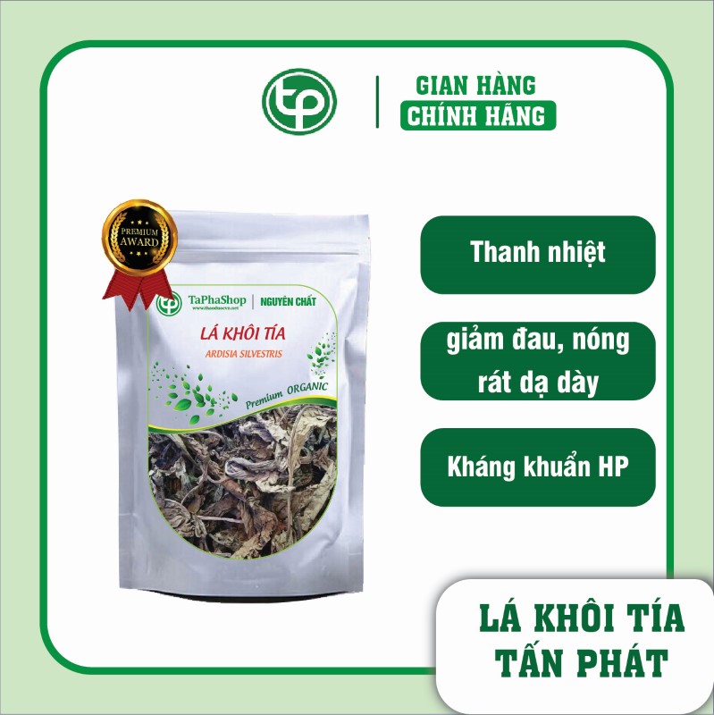 Cách sử dụng lá khôi tía hỗ trợ điều trị đau dạ dày