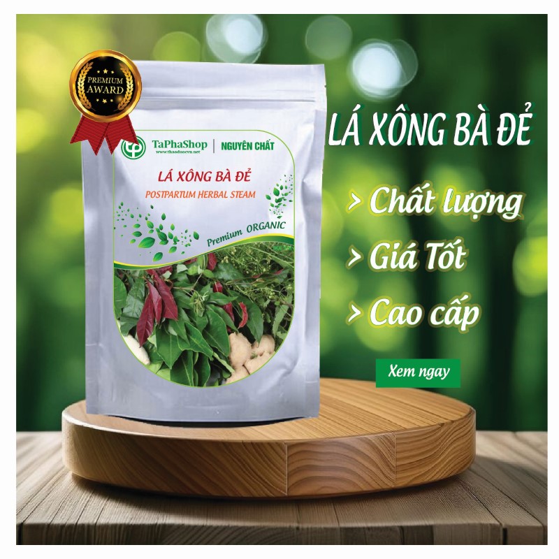 Sản phẩm lá xông bà đẻ Tấn Phát