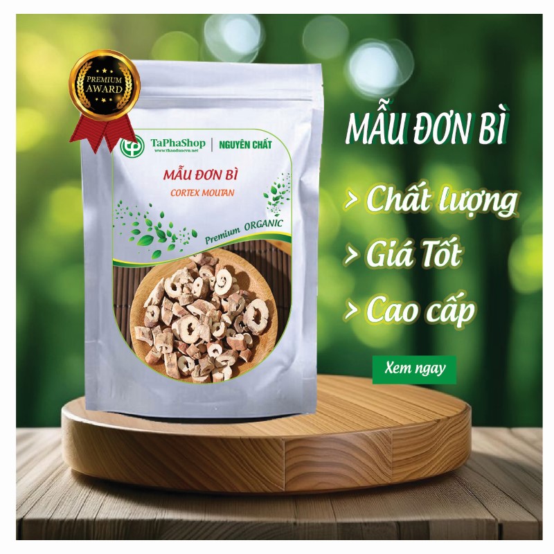 Giới thiệu sản phẩm mẫu đơn bì tại Thảo Dược Tấn Phát