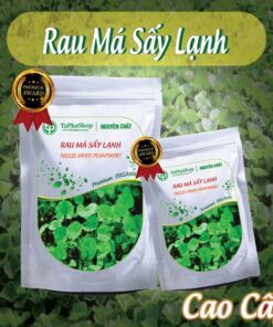 Hướng dẫn sử dụng rau má sấy lạnh hỗ trợ điều trị mụn