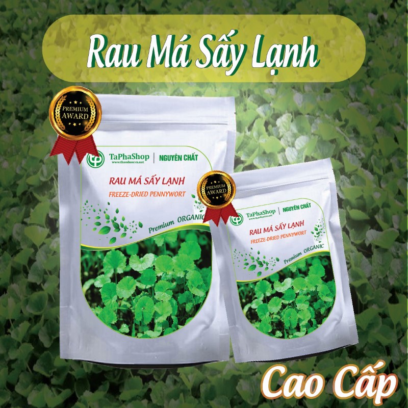Hướng dẫn sử dụng rau má sấy lạnh hỗ trợ điều trị mụn