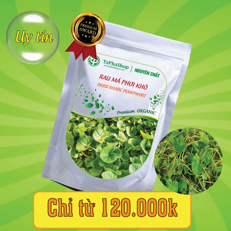 Hướng dẫn sử dụng rau má phơi khô hỗ trợ điều trị mụn trứng cá tại nhà