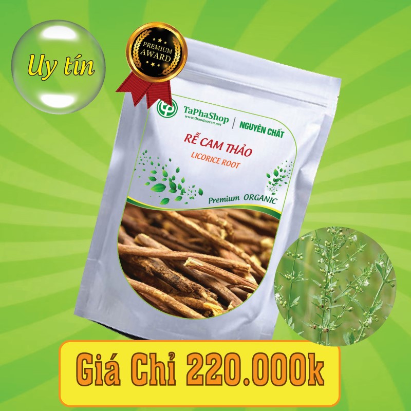 Công dụng của rễ cam thảo trong việc điều trị viêm họng