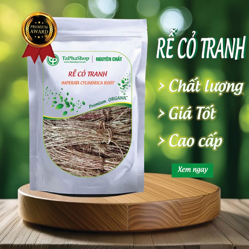 Giới thiệu sản phẩm rễ cỏ tranh Tấn Phát