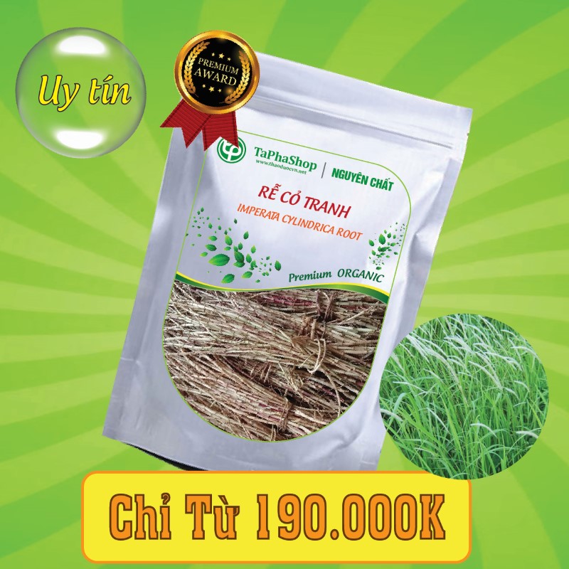 Công dụng của rễ cỏ tranh trong điều trị sỏi thận 