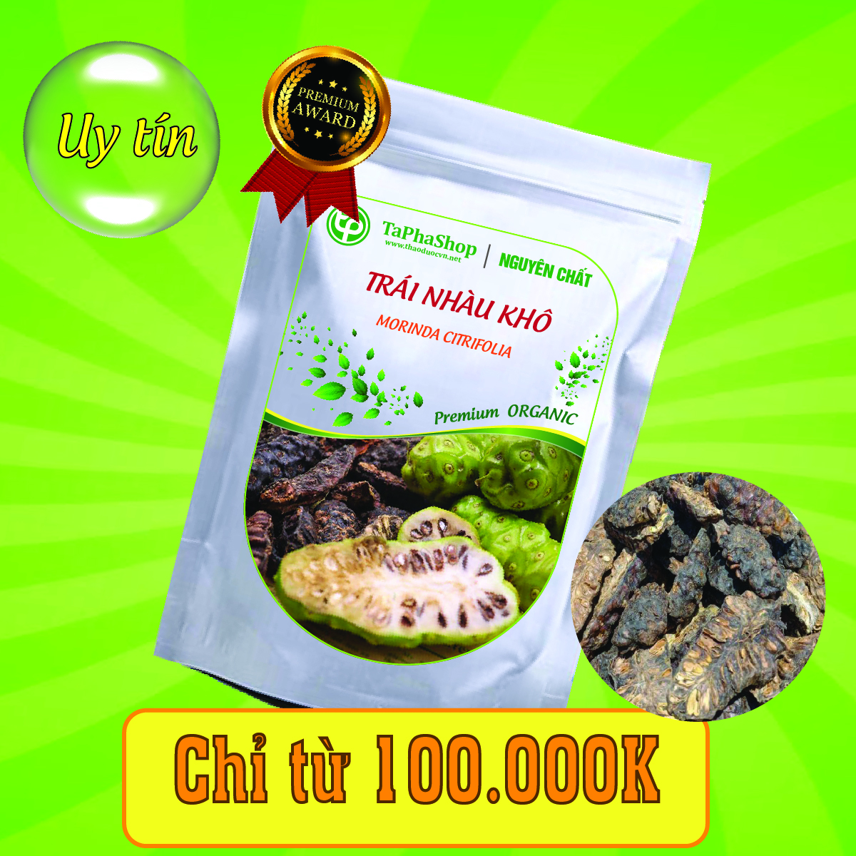 Công dụng nổi bật của trái nhàu khô hỗ trợ điều trị đau lưng