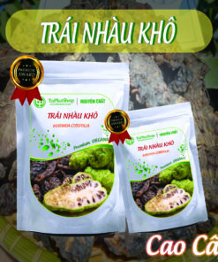 Cách sử dụng trái nhàu khô hỗ trợ điều trị đau lưng tại nhà