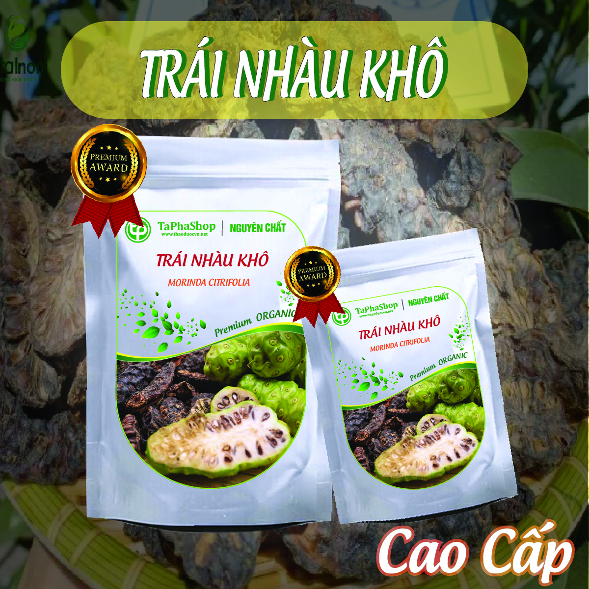 Cách sử dụng trái nhàu khô hỗ trợ điều trị đau lưng tại nhà