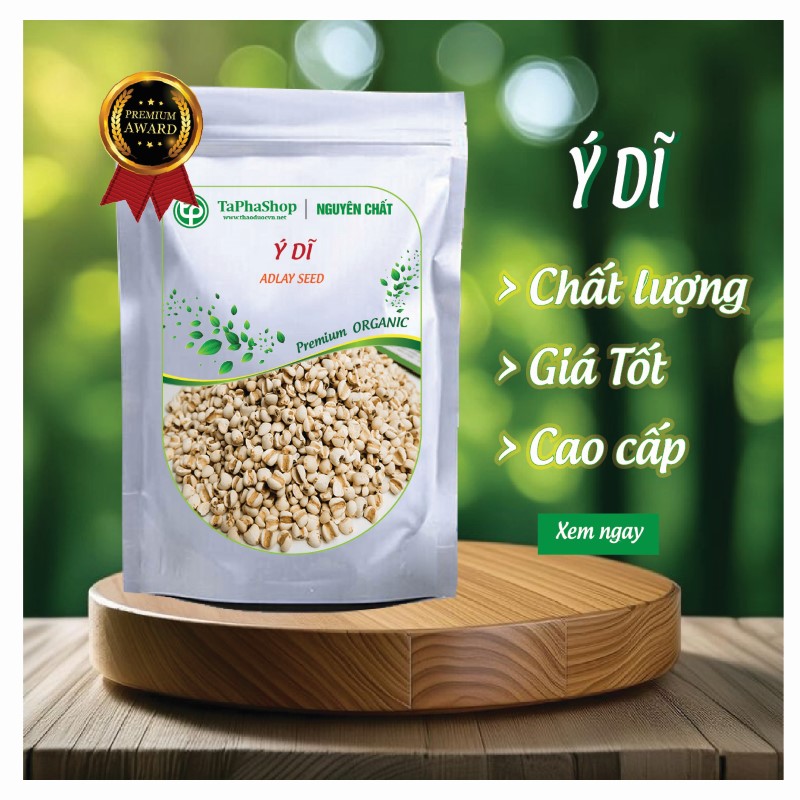 Ý dĩ nguyên chất hỗ trợ kiểm soát đường huyết của Tấn Phát