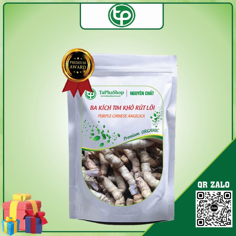 Ba kích tím khô rút lõi chất lượng cao