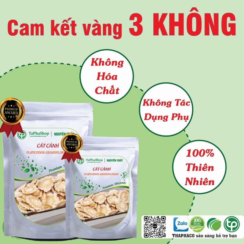 Cát cánh hỗ trợ điều trị viêm phế quản