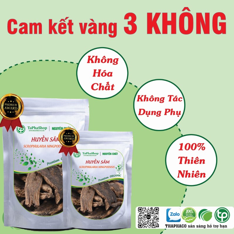 Huyền sâm chữa cao huyết áp