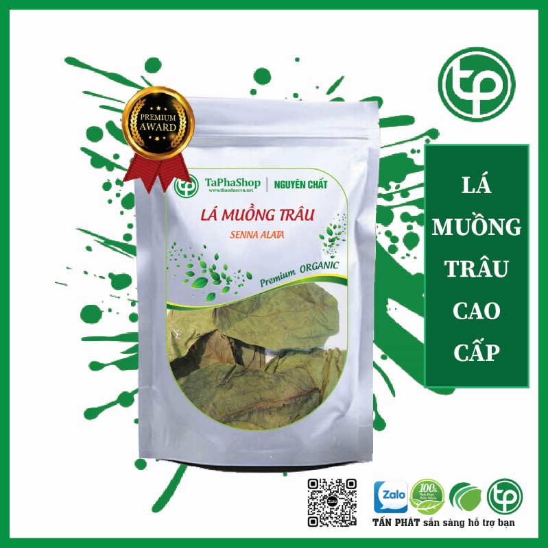 Lá muồng trâu hỗ trợ điều trị viêm da