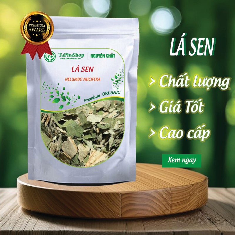 Sản phẩm lá sen Tấn Phát