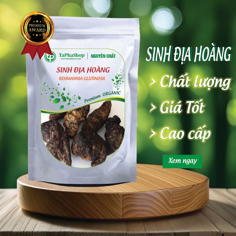Giới thiệu sản phẩm sinh địa hoàng của Tấn Phát