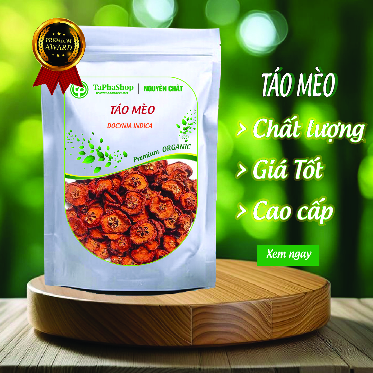 Sản phẩm táo mèo tại Tấn Phát
