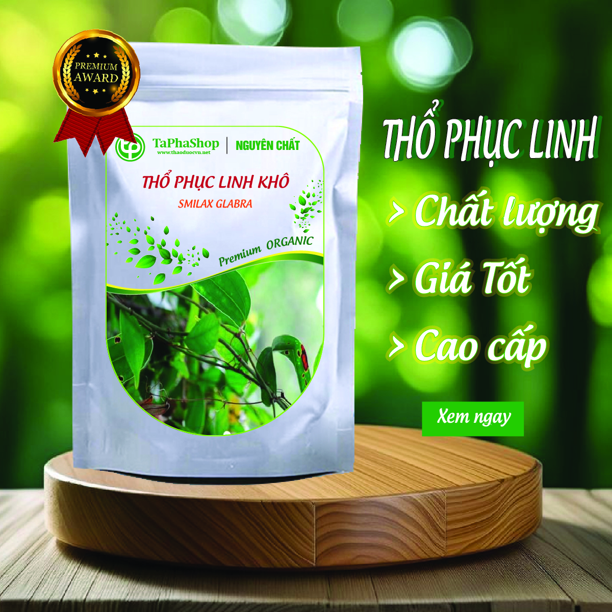 Giới thiệu thổ phục linh Thảo Dược Tấn Phát