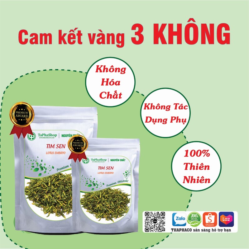 Tim sen chữa hồi hộp, lo âu