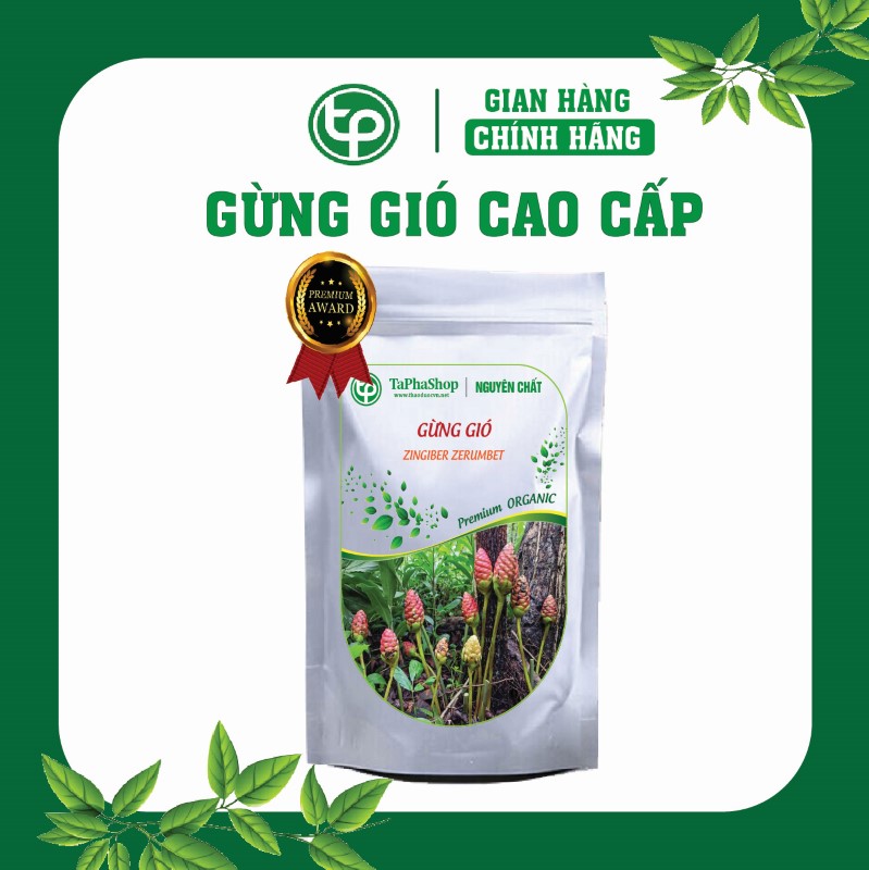 Gừng gió hỗ trợ điều trị đầy hơi