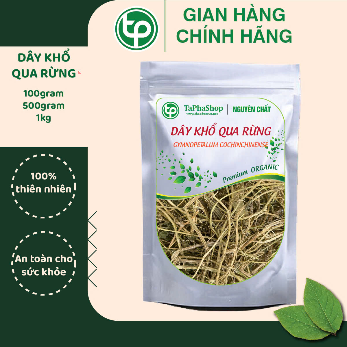 Dây khổ qua sấy khô