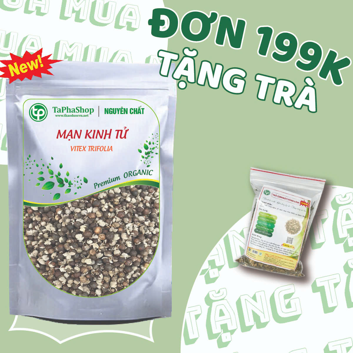 Phần quà tặng cho người mua mạn kinh tử