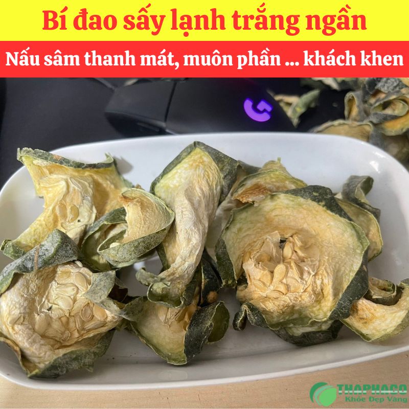 Bí đao sấy lạnh tại TP.HCM