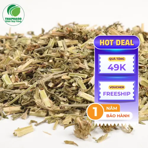 Hình ảnh túi ích mẫu sấy khô chất lượng từ Thảo Dược Tấn Phát