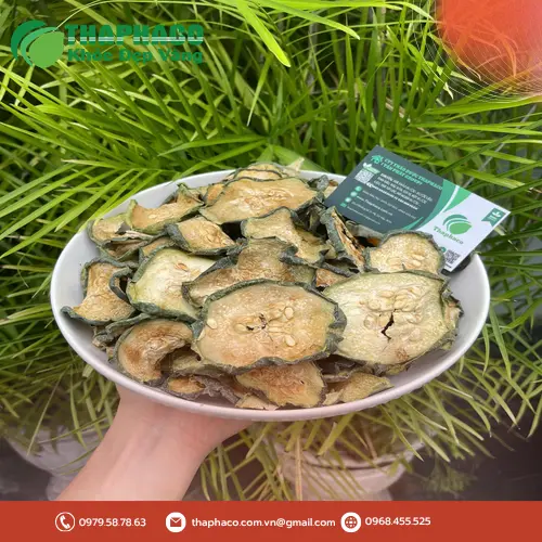 Pha trà bí đao sấy lạnh THAPHACO