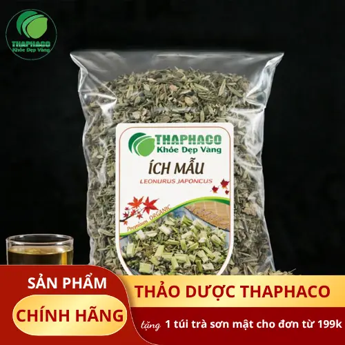 Cách pha trà ích mẫu sấy khô đúng cách để giữ trọn dưỡng chất