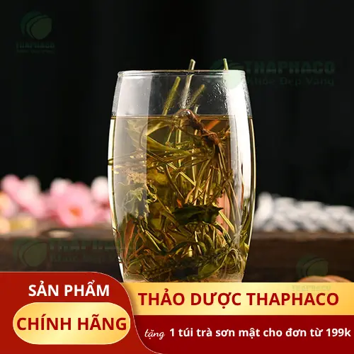 Hình ảnh trà mã đề đã pha